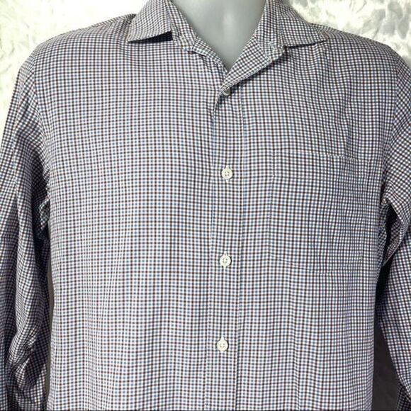 J. Crew Ludlow plaid men’s button up shirt 120’s S - Picture 9 of 11